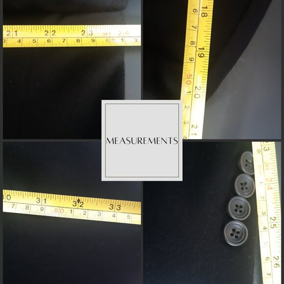 Samuelsohn SZ 46L Columbo 100% Cashmere Black Men's Gable Blazer Jacket - Picture 12 of 14